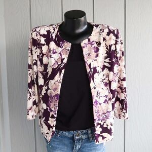 Jessica Howard Floral Blazer 